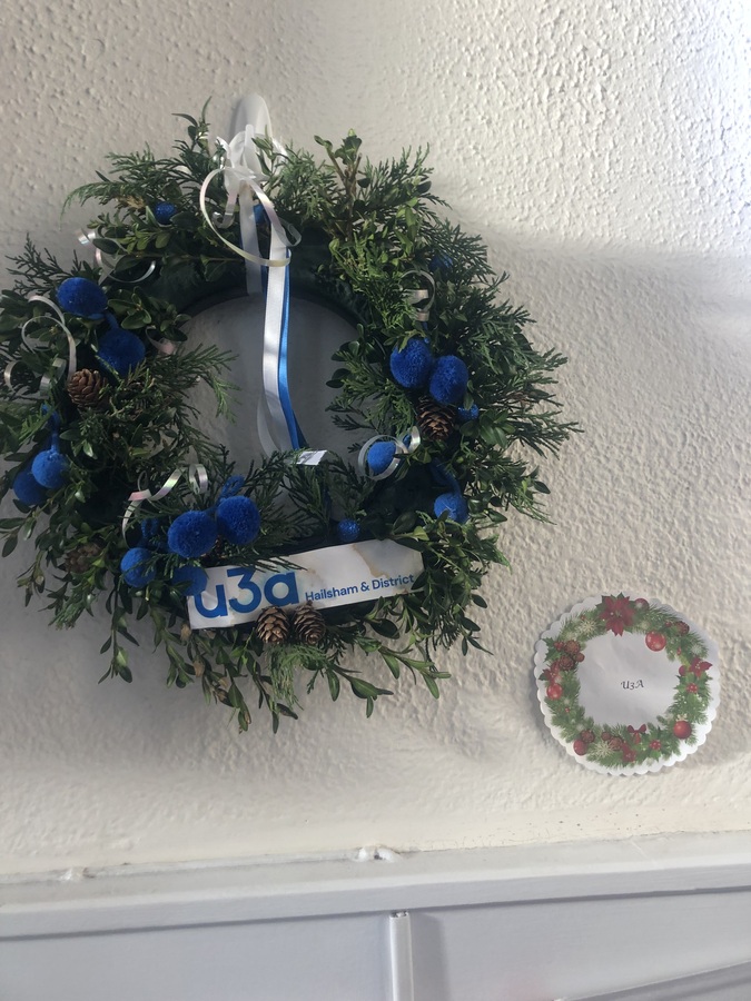 U3A Quiz Wreath